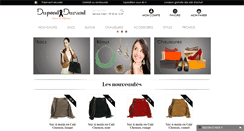 Desktop Screenshot of duponddurand.com